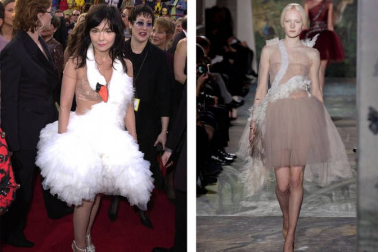 Η couture εκδοχή του κύκνου 