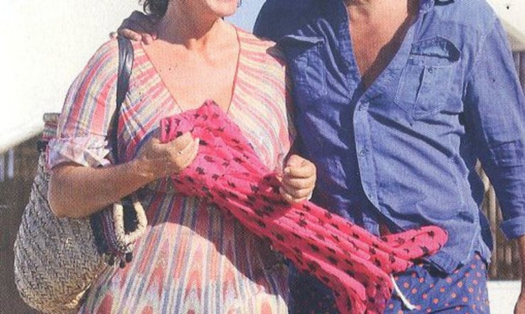 Η επανασύνδεση της πασίγνωστής Ελληνίδας και του γοητευτικού Ιταλού μετά από πολλά χρόνια έγινε στη Μύκονο