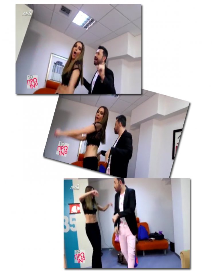 Δέσποινα Βανδή: Ο χορός στο καμαρίνι της που αναστάτωσε! [βίντεο]