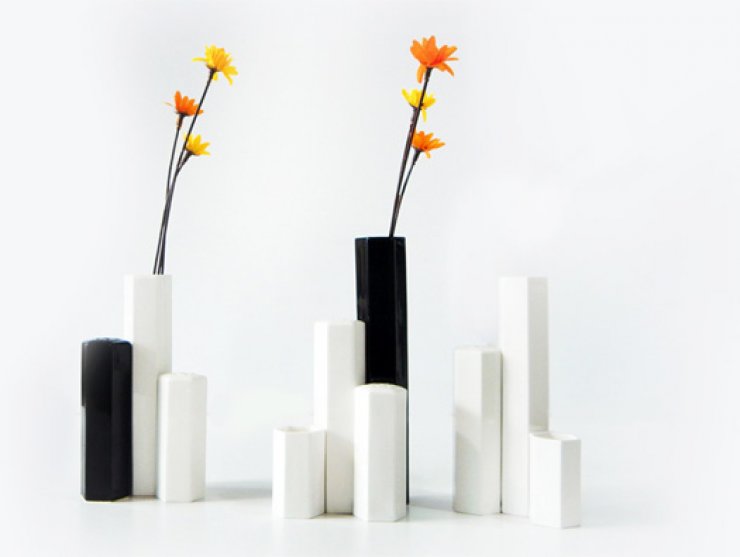 Βάζα από κορεάτικο τοπίο