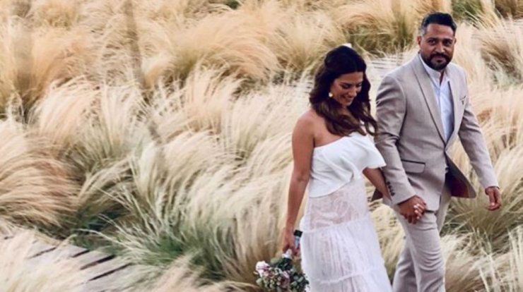 Βάσω Λασκαράκη: Η υπέροχη εικόνα που απαθανάτισε ο σύζυγός της κατά τη διάρκεια  του γαμήλιου πάρτι τους!