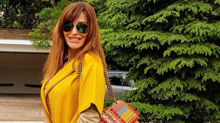 Βίκυ Χατζηβασιλείου: Δεν θα πιστεύετε που ανέβηκε για να στολίσει το δέντρο στην αυλή της!