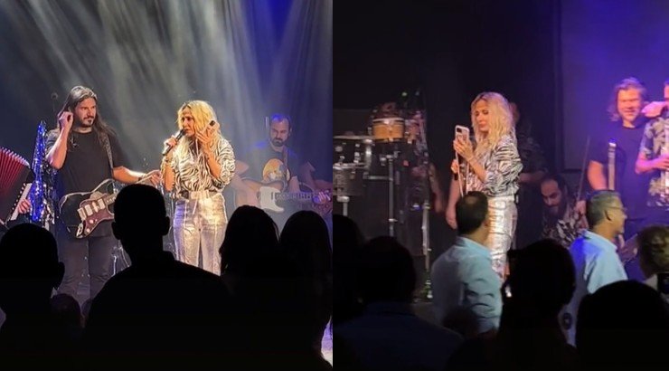 Άννα Βίσση: Έκανε φάρσα σε Κύπριο από το τηλέφωνο ενώ βρισκόταν on stage στη Λεμεσό [βίντεο]