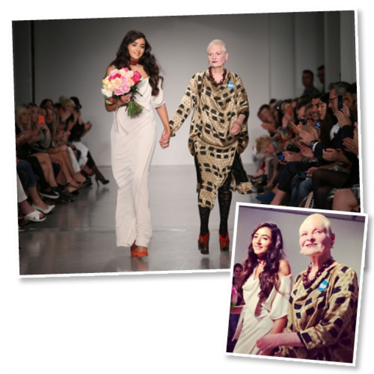 Vivienne Westwood: Μαζί με την εγγονή της στην Εβδομάδα Μόδας στο Λονδίνο