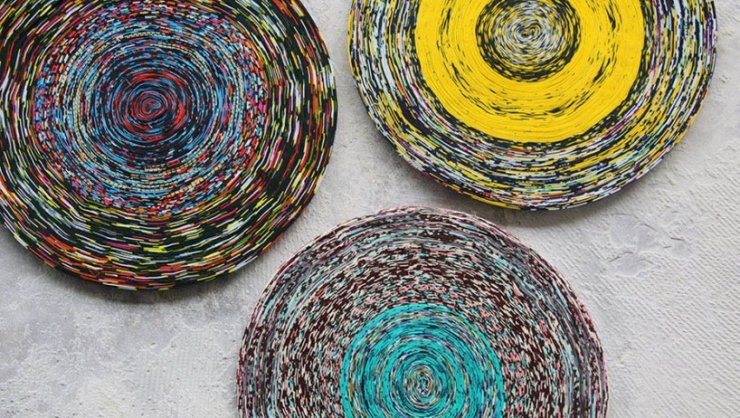 Χαλιά από υφάσματα της Vlisco