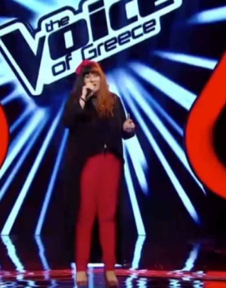Η Στάλω Πατσιά στον τελικό του “The Voice”