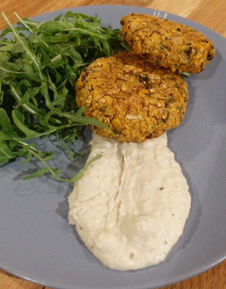 Quinoa burger