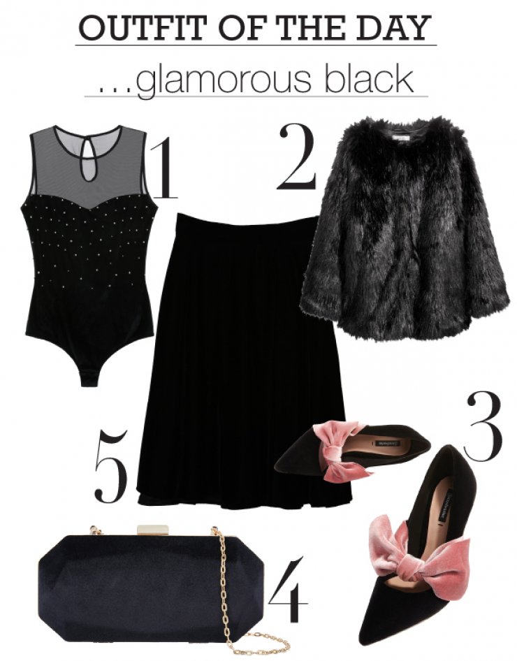 Glamorous black