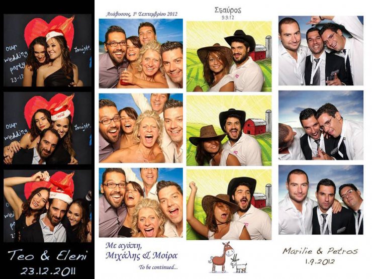 Photobooth: το νέο trend για τους γάμους