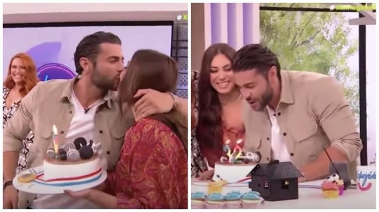 Κωνσταντίνος Βασάλος: Η έκπληξη γενεθλίων που του έκανε on air η Ευρυδίκη και το φιλί στα χείλη [βίντεο]