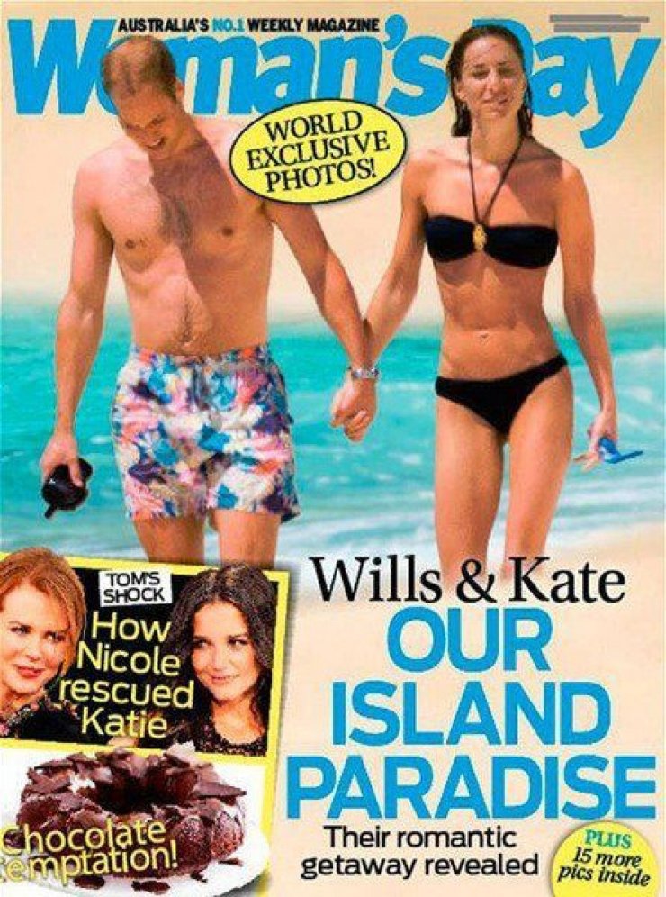 «Στα περίπτερα» ο μήνας του μέλιτος Γουίλιαμ και Κέιτ