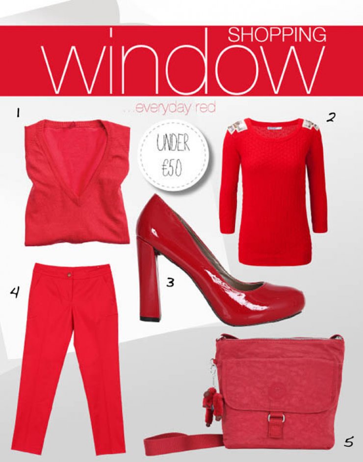 Everyday red: Ρούχα και accessories κάτω από €50