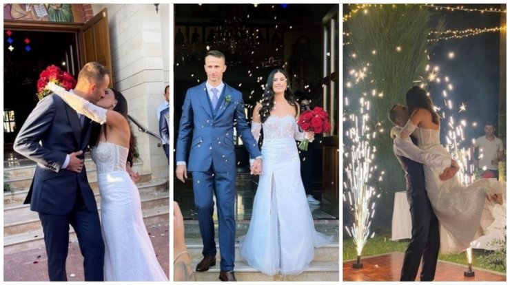 Μίλαν Τραΐκοβιτς - Νίκη Σταύρου: Παντρεύτηκαν! [εικόνες]