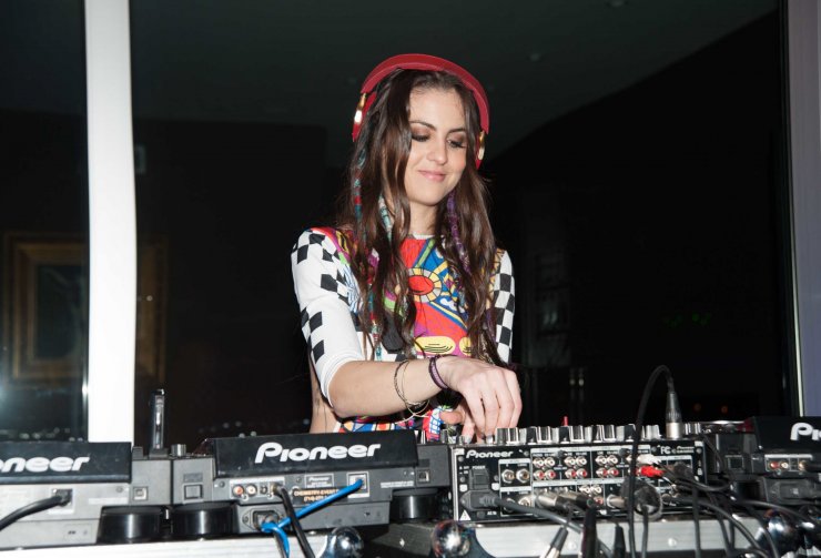 Η Xenia Ghali στο party του βασιλιά του instagram