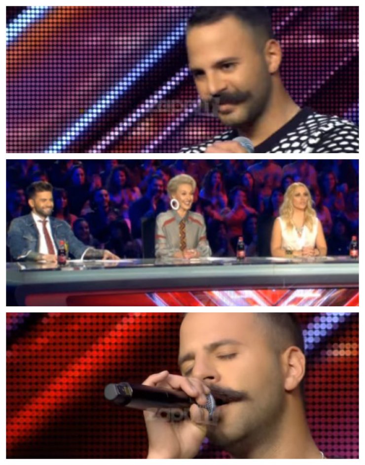 X - Factor: Ο φαντάρος που συνεπήρε τους κριτές με τη φωνή και το… μουστάκι του!