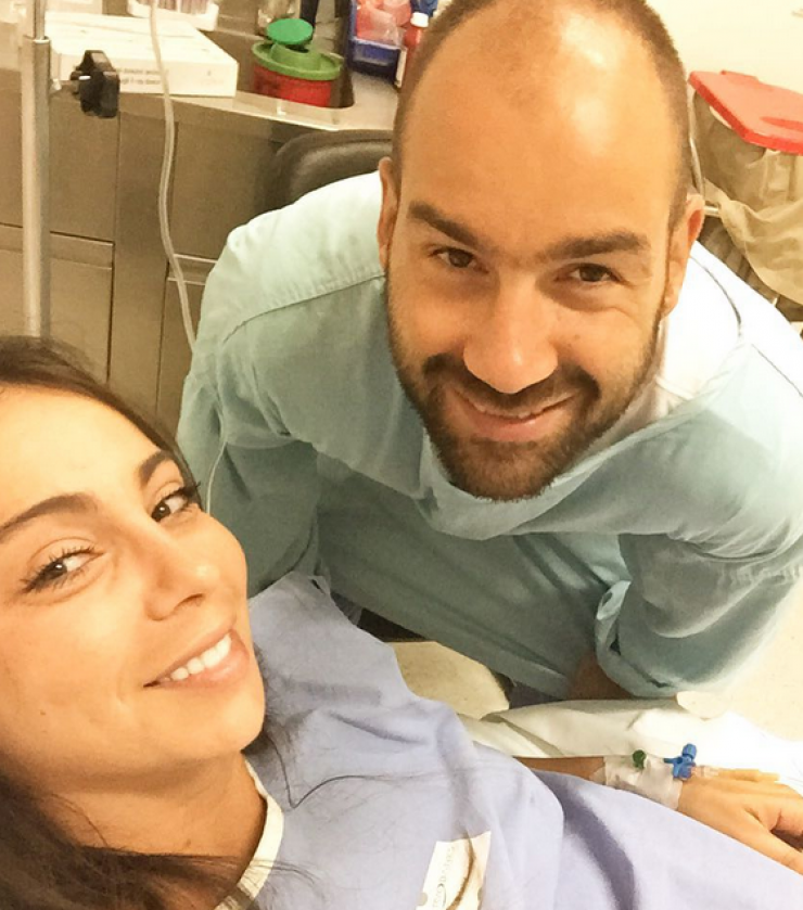 Χοψονίδου – Σπανούλης: Δείτε τη φωτογραφία της νεογέννητης κόρης τους!