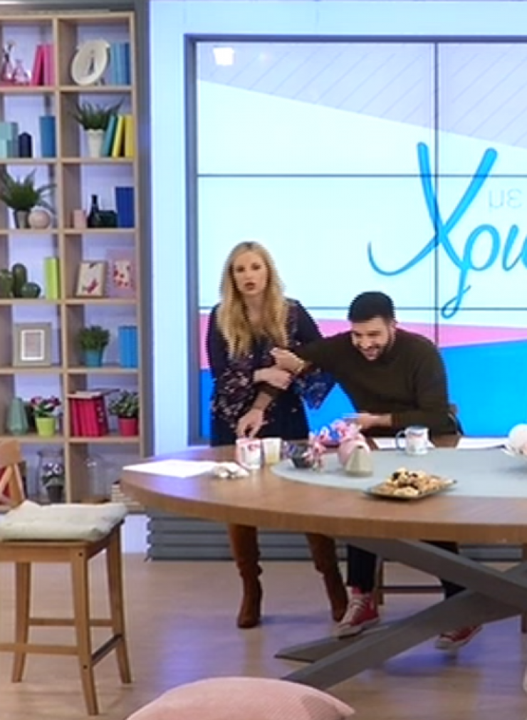 Η Χριστιάνα Αριστοτέλους έξαλλη έδιωξε on air συνεργάτη της! [βίντεο]