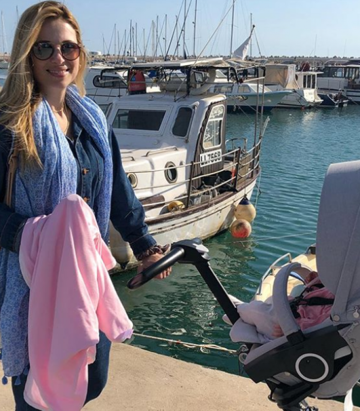 Χριστιάνα Αριστοτέλους: Τι έγινε που τη συγκίνησε στην πρωινή της βόλτα με τη μικρή Μελίνα!