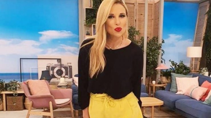 Χριστιάνα Αριστοτέλους: Μάθαμε τι κάνει το πρωί πριν πάει στη δουλειά! [εικόνα]