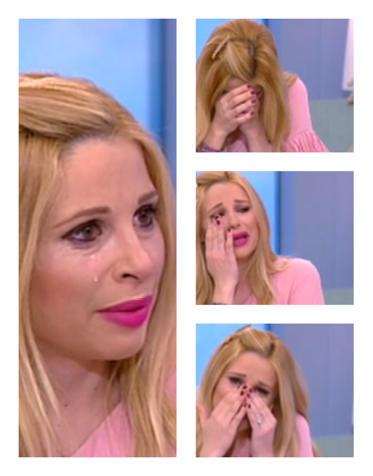 Με αναφιλητά η Χριστιάνα Αριστοτέλους – Δεν μπορούσε να μιλήσει! [βίντεο]