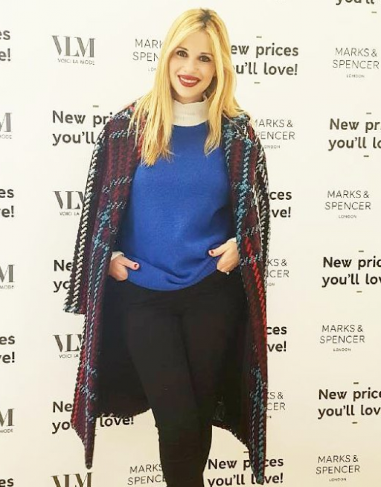 Χριστιάνα Αριστοτέλους: Έτσι έχασε τα κιλά της εγκυμοσύνης!