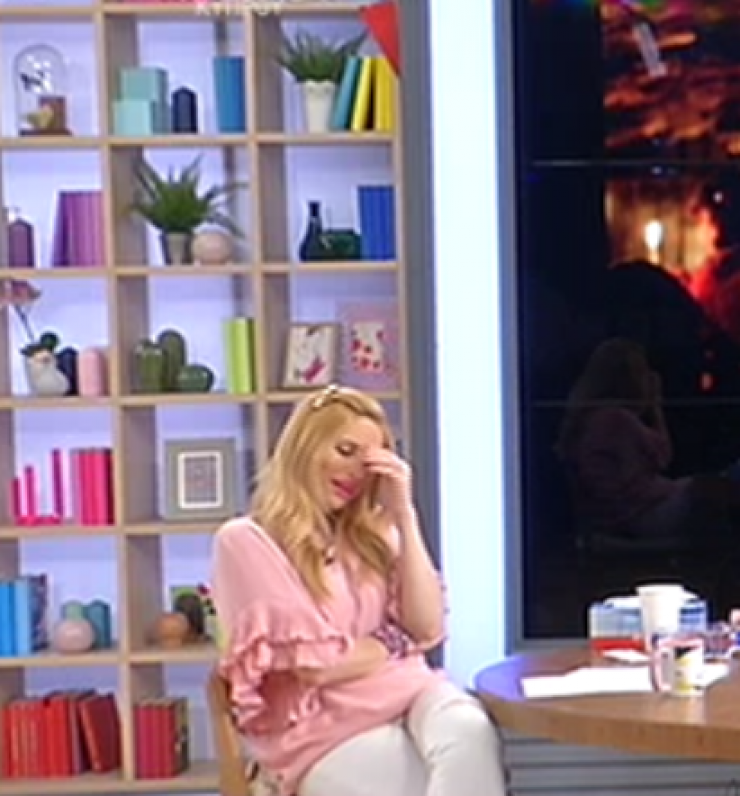 Χριστιάνα Αριστοτέλους on air: "Δεν είμαι πολύ καλά" [βίντεο]