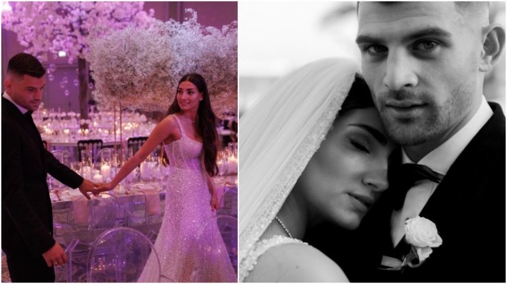 Nικόλας Ιωάννου - Χριστίνα Ευσταθίου: Το επίσημο φωτογραφικό άλμπουμ του γάμου τους 