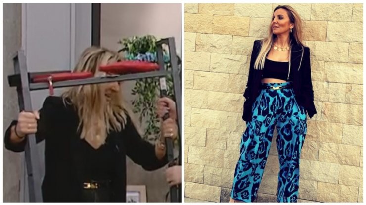 Το ατύχημα της Γιώτας Δαμιανού on air [βίντεο]