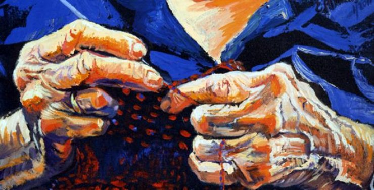 "Ψηλαφώντας τα χέρια με την τέχνη"