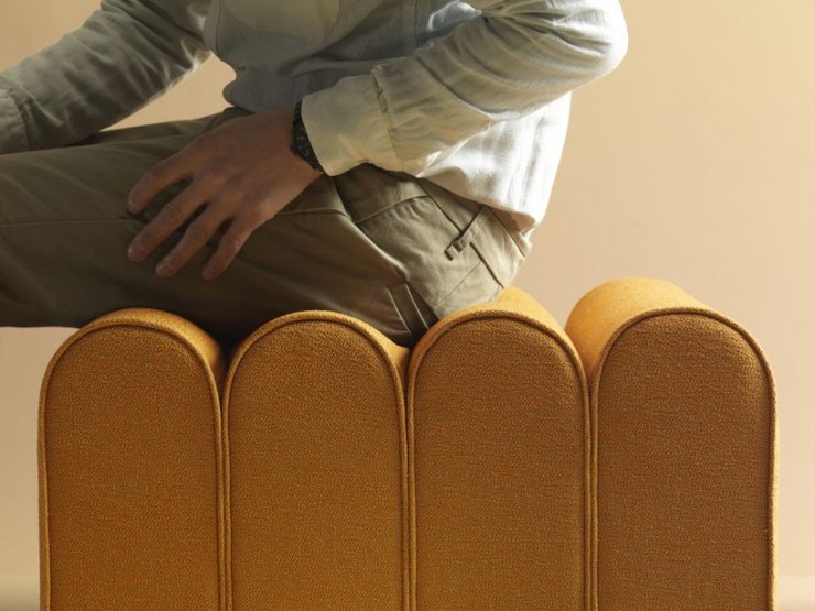 Arkad pouffe collection