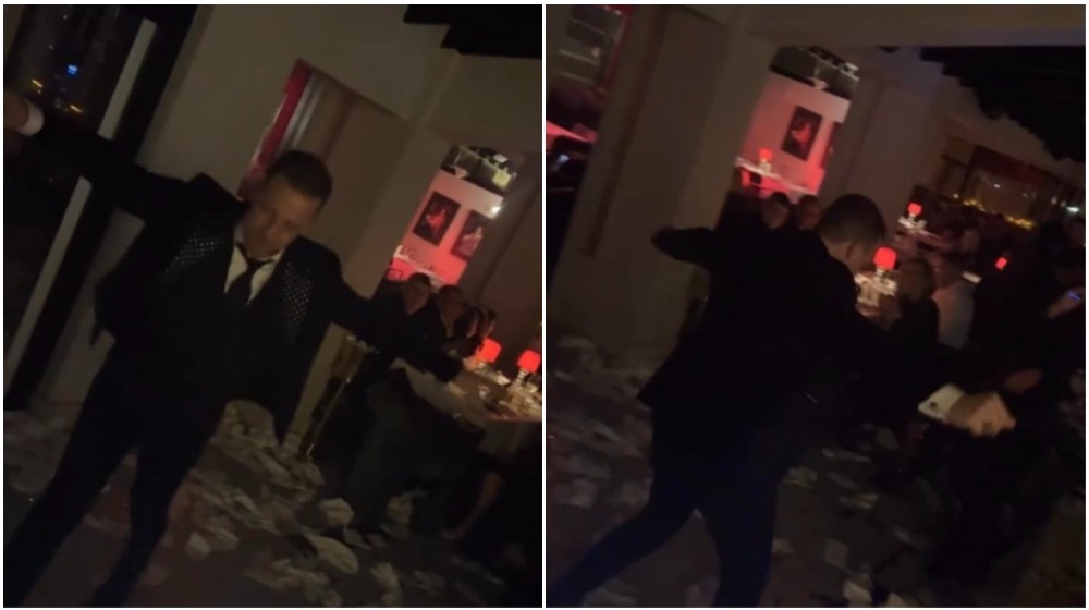 Το ζεϊμπέκικο του Χρύσανθου Τσουρούλλη λίγα λεπτά μετά την έλευση της νέας χρονιάς [βίντεο]