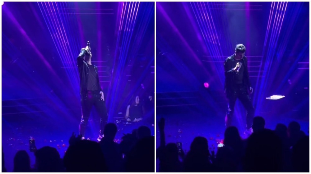 Το ατύχημα του Σάκη Ρουβά on stage - Αιφνιδιάστηκε ο καλλιτέχνης και έγινε viral [βίντεο]