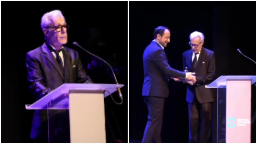 Σταύρος Λούρας: Με δάκρυα στα μάτια παρέλαβε το μεγάλο βραβείο ΘΟΚ [βίντεο]