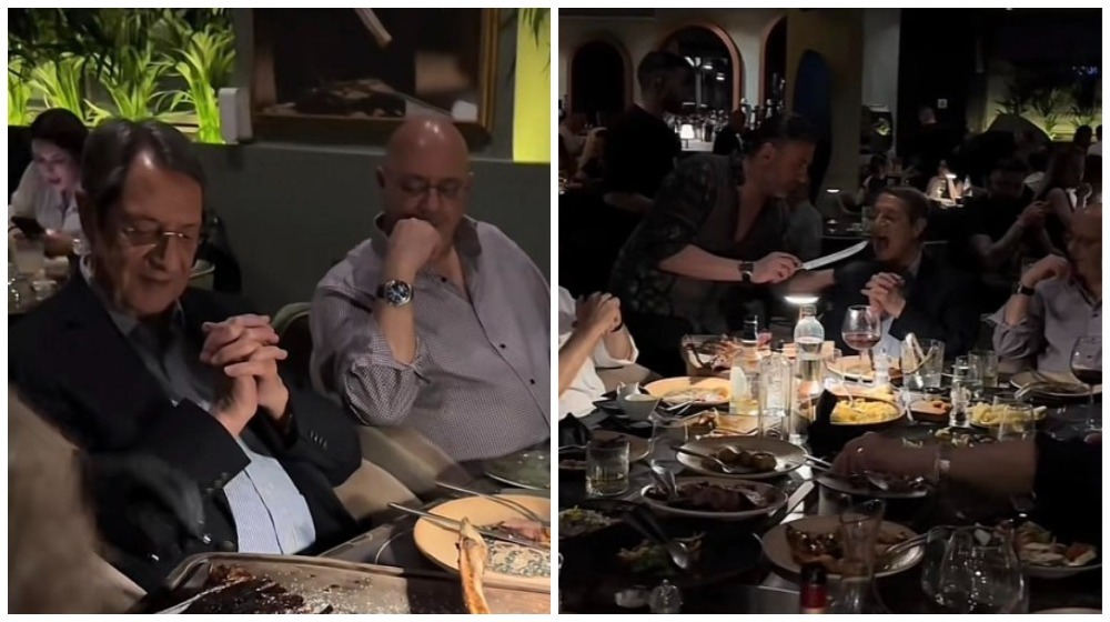 Νίκος Αναστασιάδης: Πήγε στο μαγαζί του Έλληνα salt bae και τον τάϊσε ο ίδιος [βίντεο]