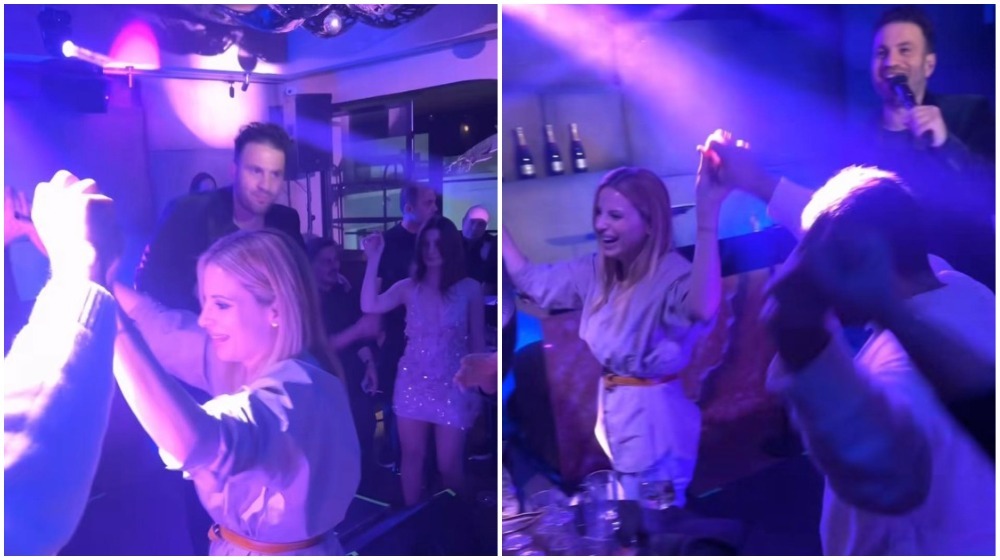 Η Αριστοτέλους χόρεψε τη “Μηλιά” σε νυχτερινό μαγαζί και αποθεώθηκε [βίντεο] 