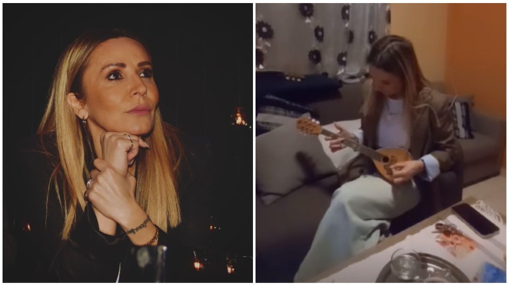 Γιώτα Δαμιανού: Δείτε την να κάνει μάθημα… μπαγλαμά [βίντεο]